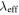 ${{\lambda }_{{\rm eff}}}$