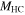 ${M}_{\mathrm{HC}}$
