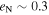 ${e}_{{\rm{N}}}\sim 0.3$
