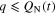 $q\leqslant {Q}_{{\rm{N}}}(t)$