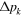 ${\rm{\Delta }}{p}_{k}$