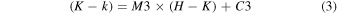 Equation (3)