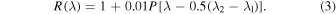 Equation (3)