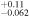 ${}_{-0.062}^{+0.11}$