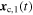 ${{\boldsymbol{x}}}_{{\rm{c}},1}(t)$