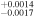 ${}_{-0.0017}^{+0.0014}$