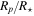 ${R}_{p}/{R}_{\star }$