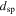 ${d}_{\mathrm{sp}}$