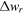 ${\rm{\Delta }}{w}_{r}$