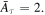 ${\bar{A}}_{\tau }=2.$