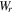 ${W}_{r}$