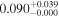 ${0.090}_{-0.000}^{+0.039}$