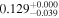 ${0.129}_{-0.039}^{+0.000}$