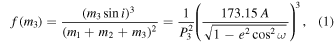 Equation (1)