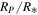 ${R}_{P}/{R}_{* }$