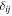 ${\delta }_{{ij}}$