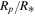 ${R}_{p}/{R}_{* }$