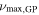 ${{\nu }_{\max }}_{,\mathrm{GP}}$