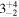 ${3}_{-2}^{+4}$