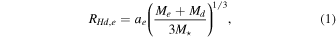 Equation (1)