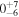 ${0}_{-6}^{+7}$
