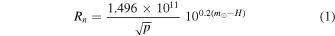 Equation (1)