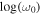 $\mathrm{log}({\omega }_{0})$
