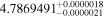 ${4.7869491}_{-0.0000021}^{+0.0000018}$