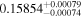 ${0.15854}_{-0.00074}^{+0.00079}$