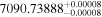 ${7090.73888}_{-0.00008}^{+0.00008}$