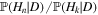 ${\mathbb{P}}({H}_{n}| D)/{\mathbb{P}}({H}_{k}| D)$