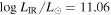 $\mathrm{log}\,{L}_{\mathrm{IR}}/{L}_{\odot }=11.06$