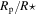 ${R}_{{\rm{p}}}/R\star $