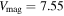 ${V}_{\mathrm{mag}}=7.55$