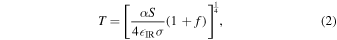 Equation (2)