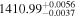 ${1410.99}_{-0.0037}^{+0.0056}$