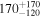 ${170}_{-120}^{+170}$
