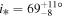 ${i}_{* }={{69}_{-8}^{+11}}^{\circ} $