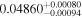 ${0.04860}_{-0.00094}^{+0.00080}$