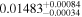 ${0.01483}_{-0.00034}^{+0.00084}$