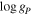 $\mathrm{log}{g}_{P}$