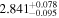 ${2.841}_{-0.095}^{+0.078}$