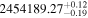 ${2454189.27}_{-0.19}^{+0.12}$