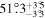 $51\buildrel{\circ}\over{.} {3}_{-3\buildrel{\circ}\over{.} 3}^{+3\buildrel{\circ}\over{.} 5}$
