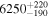 ${6250}_{-190}^{+220}$