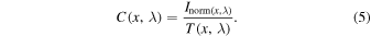 Equation (5)