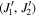 $({J}_{1}^{{\prime} },{J}_{2}^{{\prime} })$