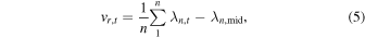 Equation (5)