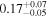 ${0.17}_{-0.05}^{+0.07}$