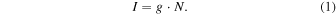 Equation (1)